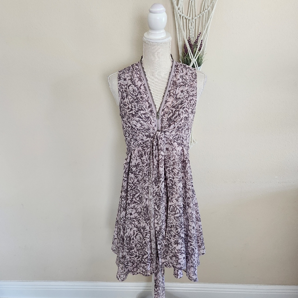AllSaints Sleeveless Jayda Rosey Mini Dress Size Small NWT $260 Whimsigoth Fairy